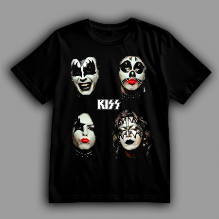 Футболка Kiss: Демоны и Звезды