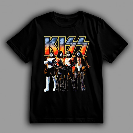Футболка Kiss: Иконы сцены