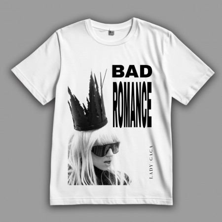 Футболка Lady Gaga "Bad Romance"
