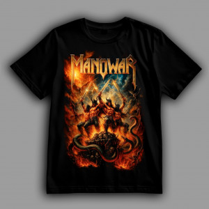 Футболка Manowar: Горнило битвы