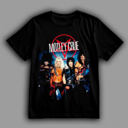 Футболка Непобедимый хэви-металл Motley Crue 