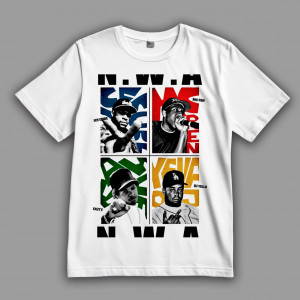 Футболка N.W.A. "The World's Most Dangerous Group"