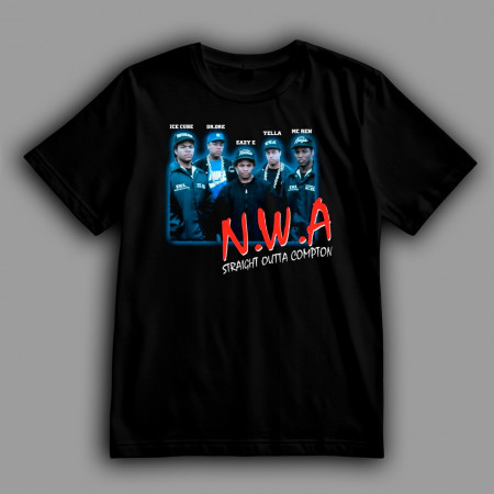 Футболка N.W.A. Комптонские основатели гангста-рэпа
