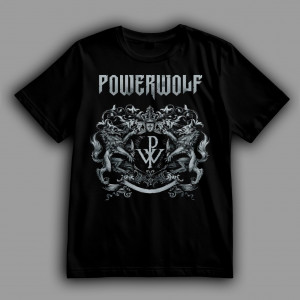 Футболка Powerwolf Герб пауэр-металла