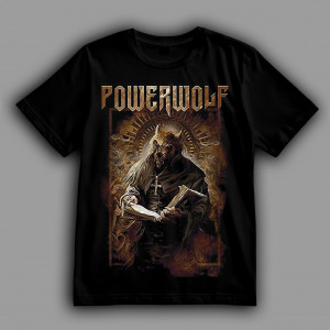 Футболка Powerwolf: Громовый священник