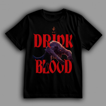 Футболка Powerwolf "We Drink Your Blood"