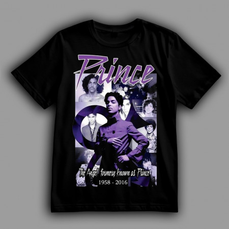 Футболка Ангел, ранее известный как Prince 1958–2016