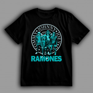 Футболка Ramones - одна из первых настоящих панк-рок групп