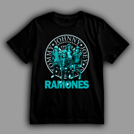 Футболка Ramones - одна из первых настоящих панк-рок групп