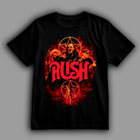 Футболка Прогрессив-рок-группа Rush