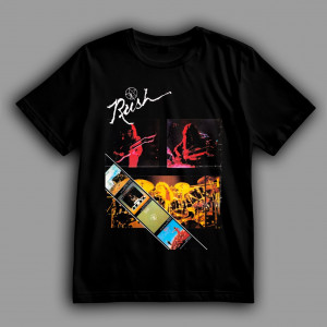 Футболка Rush: Вінтажний Концертний Колаж
