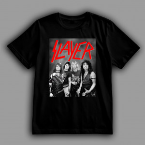 Футболка Slayer часть "Большой четверки" трэш-метала