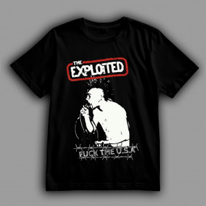 Футболка The Exploited "(F@ck the) U.S.A."