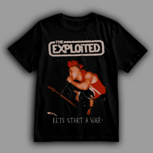 Футболка The Exploited "Let's Start a War... (Said Maggie One Day)"