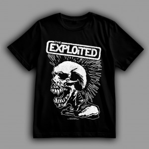 Футболка The Exploited "Mohican skull"