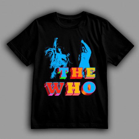 Футболка The Who "Blue Silhouettes"