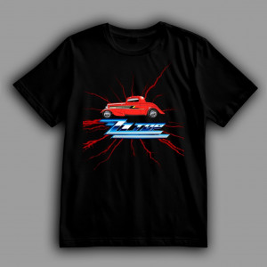 Футболка Автомобіль ZZ Top: Ford Coupe 1933 «Eliminator»