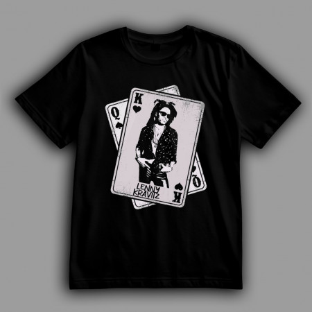 Футболка Ленни Кравиц. Король червей