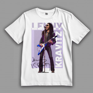 Футболка с автографом Ленни Кравица