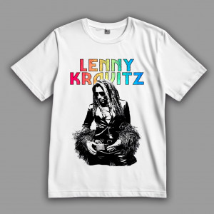 Футболка Ленни Кравиц "The American Woman"