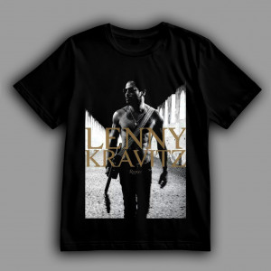 Футболка Ленни Кравиц - секс-символ классической рок-музыки