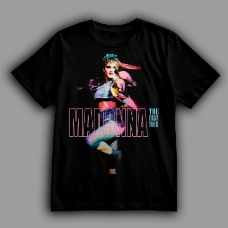Футболка Madonna The Virgin Tour у 1985 році