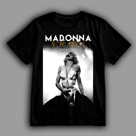 Футболка Madonna під час світового турне Blond Ambition World Tour 1990 року