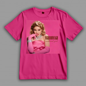 Футболка Madonna "Material Girl"