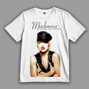 Футболка Madonna "Deeper and Deeper"