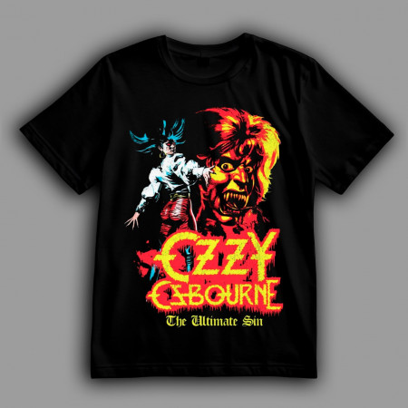 Футболка Ozzy Osbourne "The Ultimate Sin" 1986 