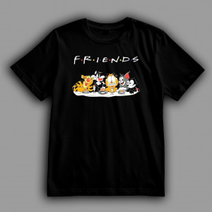Футболка FRIENDS. Мои кошачьи друзья