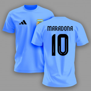 Футболка как у футболиста Диего Марадоны