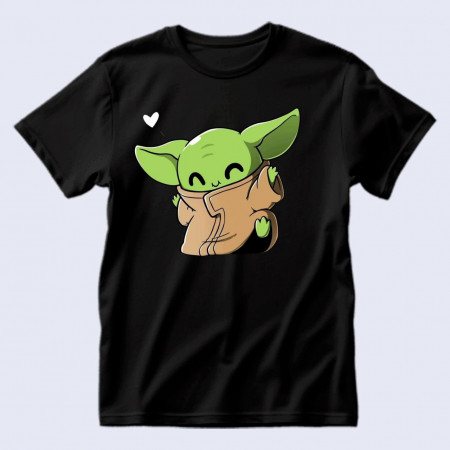 Футболка Малыш Йода любит тебя