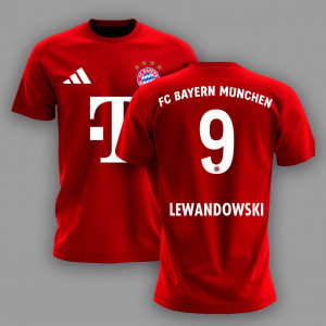 Футболка як у футболіста Роберта Левандовскі