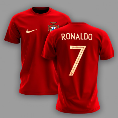 Футболка как у футболиста Криштиану Роналду душ Сантуш Авейру 