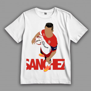 Футболка Алексіс Санчес — гравець розриваючий захист