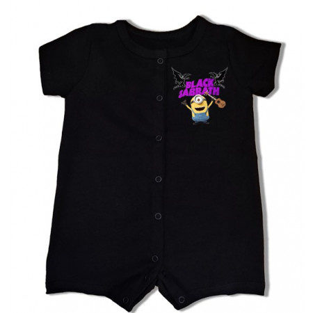 Дитяче боді-пісочник Міньйон Black Sabbath