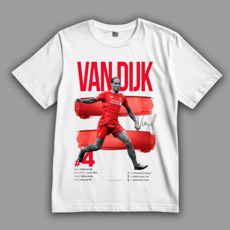 Футболка Вирджил ван Дейк. Величайший оборонительный алгоритм