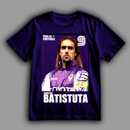 Футболка Аргентинский вулкан: Габриэль Батистута