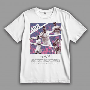 Футболка "Уельська ракета" (Гарет Бейл)