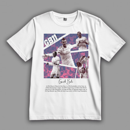 Футболка "Уельська ракета" (Гарет Бейл)