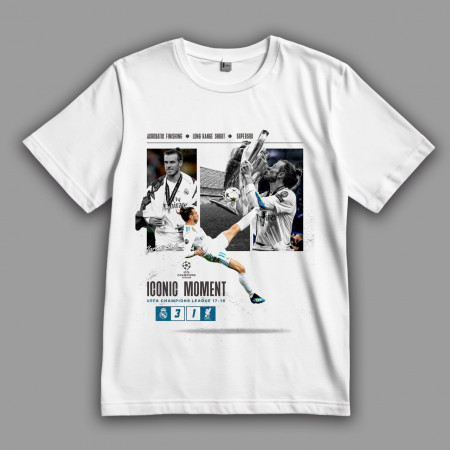 Футболка Гарет Бейл — швидше за ракету, яскравіша за комету