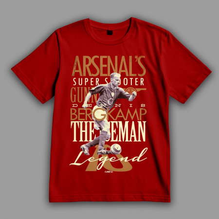 Футболка Деніс Бергкамп. Супер-скутер Арсеналу. Легенда