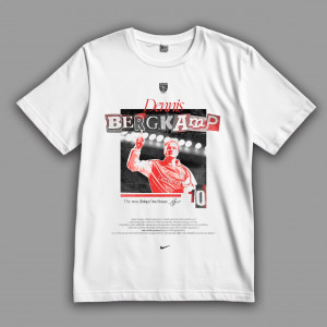 Футболка Деніс Бергкамп. Лондонський зін