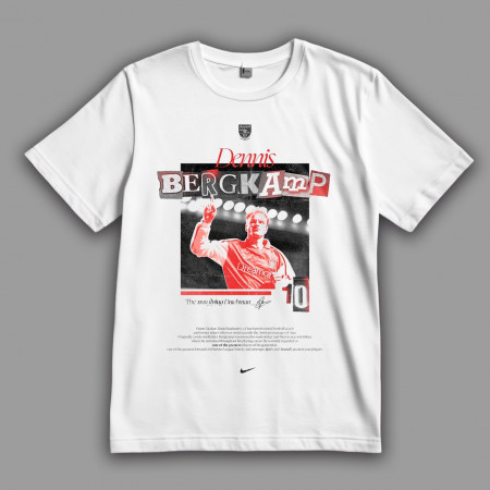 Футболка Деніс Бергкамп. Лондонський зін