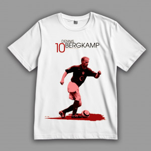 Футболка Денніс Бергкамп: Естетика 10-ки