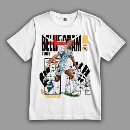Футболка Джуд Беллингем: новая суперзвезда в созвездии «Реала»