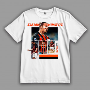 Футболка Златан Ибрагимович. Возвращение короля в "Милан"