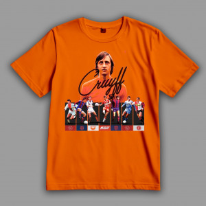 Футболка Йохан Кройф. Еволюція кар'єри