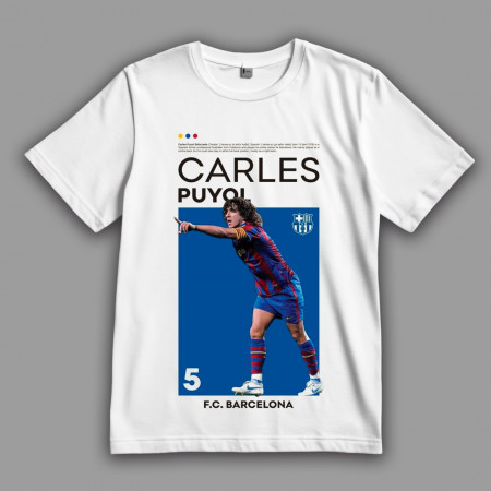 Футболка Сarles Puyol F.C. Barcelona